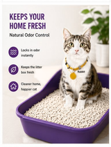 Tofu Cat Litter, Natural Plant-Based Clumping Litter, Low Dust and Low Tracking, Strong Odor Control, Lightweight and Flushable, [Size 7L / 2.5 kg]