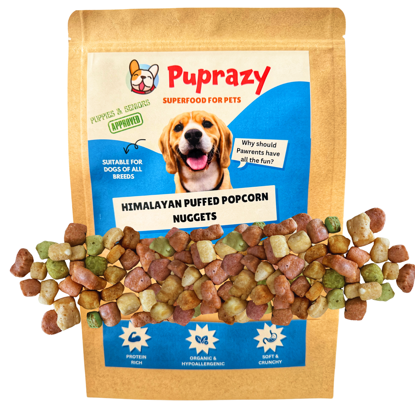 Dog Popcorn for All Ages