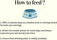 Dehydrated seafood cocktail treats| Dogs, Cats| Prawns, Anchovies, Sardines (70g, All 3)