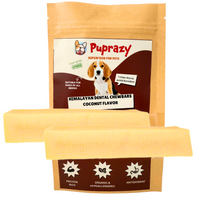 Coconut flavor- Puprazy Yak Cheese Dog Chew| All life stages| Immunity Booster