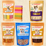Puprazy Beef Jerky Dog & Cat Treats – Single Ingredient Dehydrated Beef