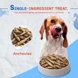Puprazy Dehydrated Anchovies Treats for Dogs & Cats