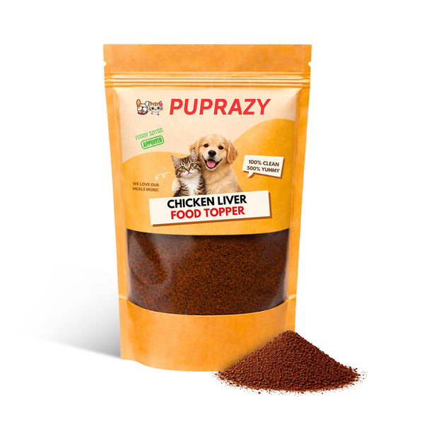 Puprazy Chicken Liver Meal Topper