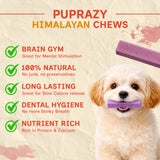 Puprazy Himalayan Dental Chewbars - Blueberry