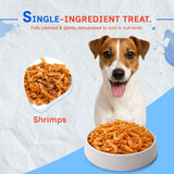 Puprazy Dehydrated Shrimp Treats for Dogs & Cats