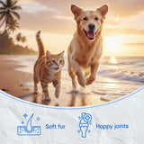 Puprazy Dehydrated Seafood Cocktail Treats for Dogs & Cats