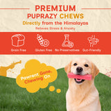 Puprazy Himalayan Yak Cheese Dog Chew Bars - Strawberry