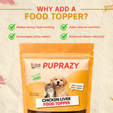Puprazy Chicken Liver Meal Topper