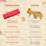 Puprazy Himalayan Dental Chewbars - Cranberry