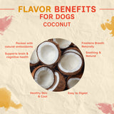 Coconut flavor- Puprazy Yak Cheese Dog Chew| All life stages| Immunity Booster