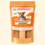 Coconut flavor- Puprazy Yak Cheese Dog Chew| All life stages| Immunity Booster
