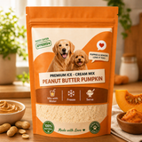Puprazy Veg Dog Ice Cream Mix | Natural, Grain-Free & Lactose-Free Frozen Treat for Dogs | DIY Mix