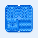 Puprazy Lick Mat for Dogs & Cats – Slow Feeder with Suction Cups | Pet Enrichment Toy for Anxiety Relief, Training, Grooming & Boredom Reduction | BPA-Free Silicone