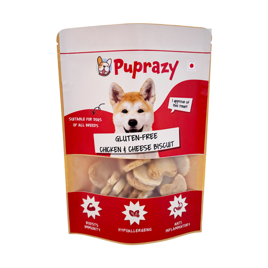 Chicken & Cheese nutritious dog biscuit treats