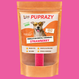 Puprazy Himalayan Yak Cheese Dog Chew Bars - Strawberry